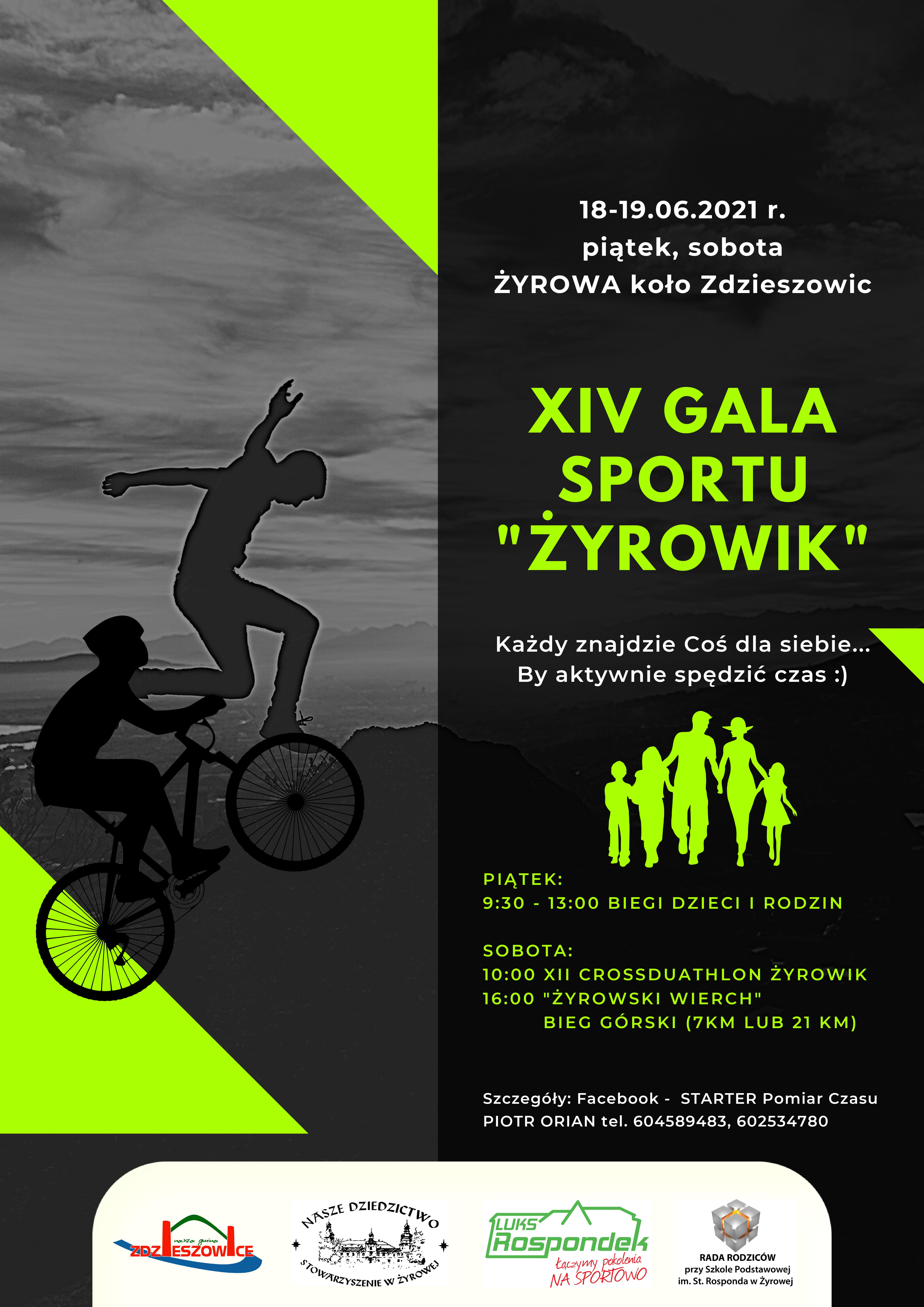 PLAKAT XIV GALA SPOTRU