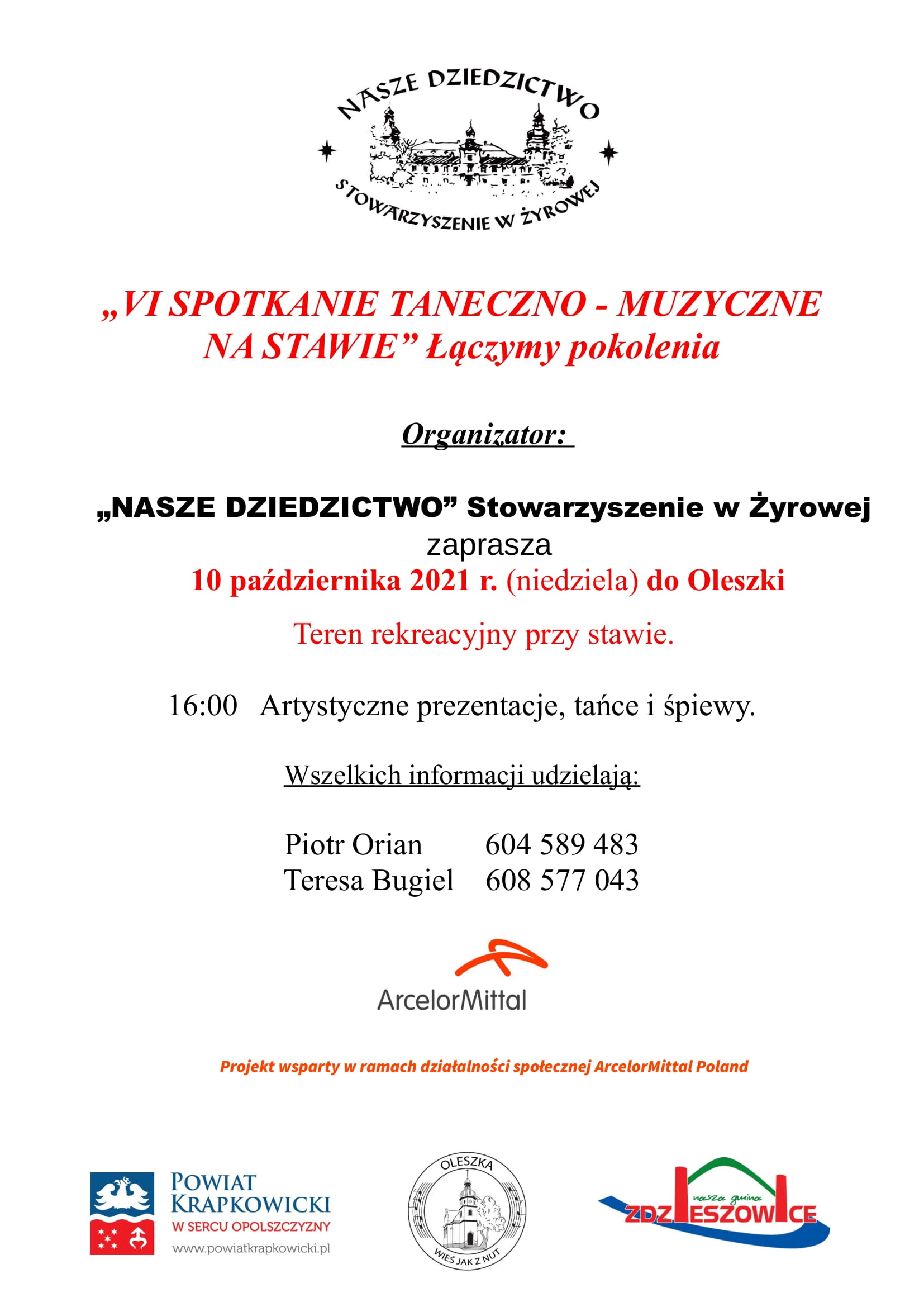 Plakat Spotkanie Taneczno Muzyczne 20211 1